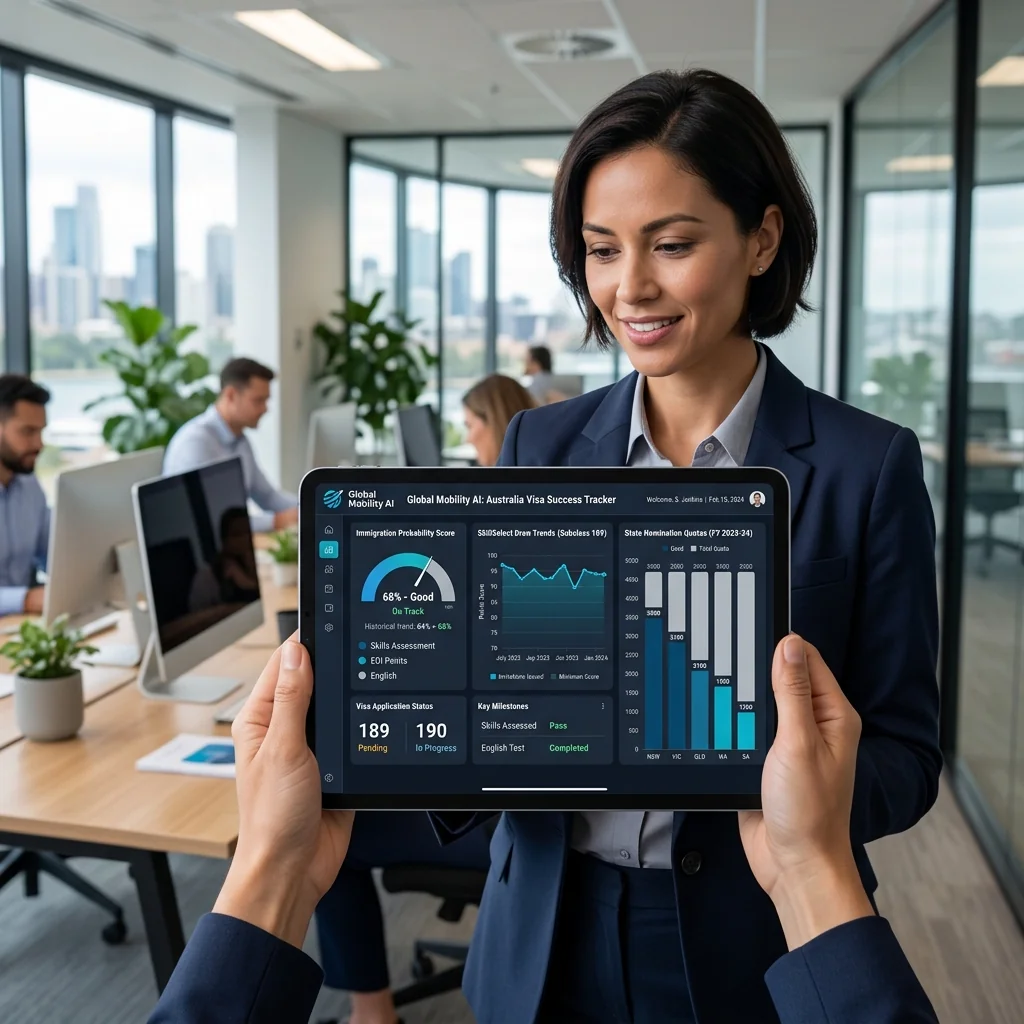 GlobalMobilityAI Australia Visa Success Dashboard