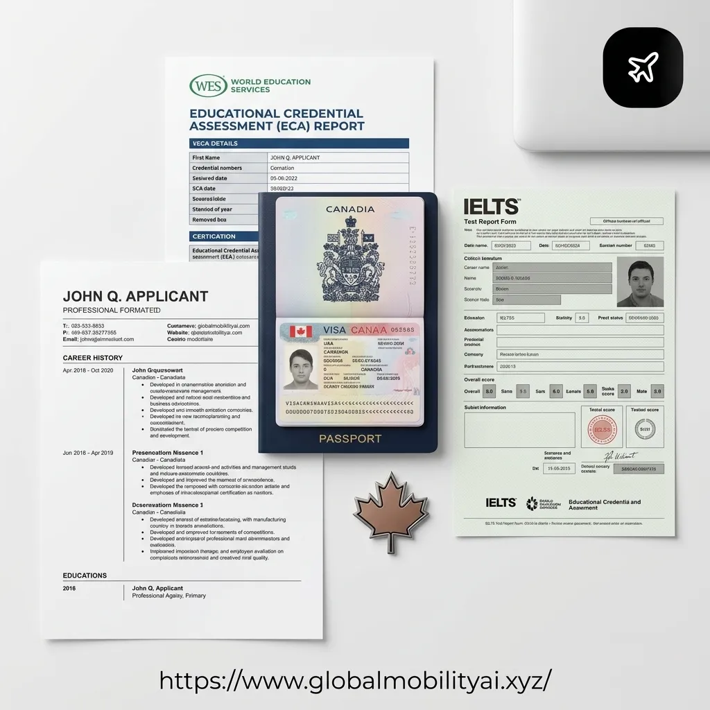 Canada Work Visa Documents Checklist