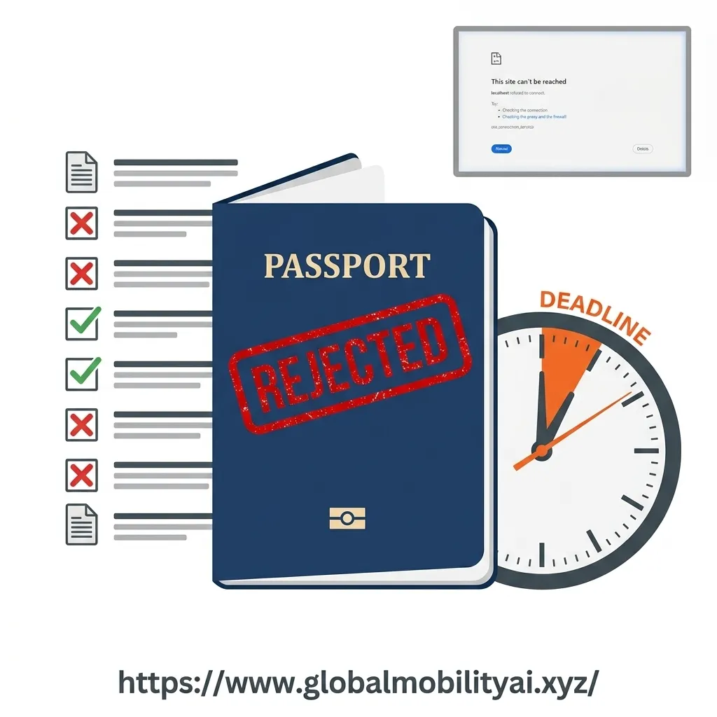 Canada Relocation Pitfalls and Warning Graphic