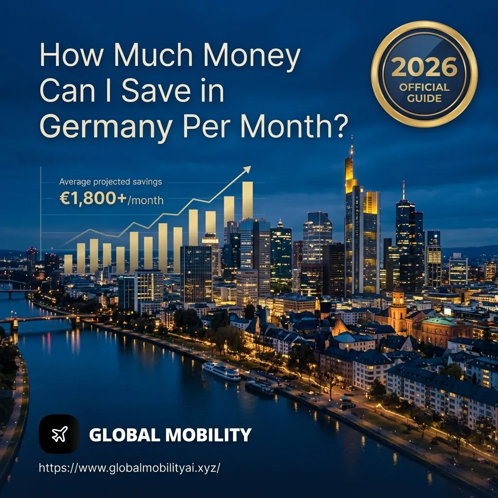 How Much Money Can I Save in Germany Per Month 2026