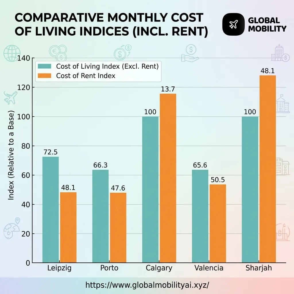 CHART-1: Cost of Living Comparison