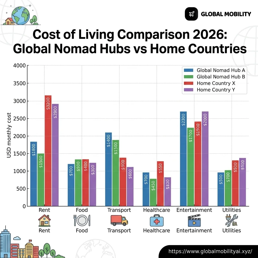 Cost of Living Comparison 2026