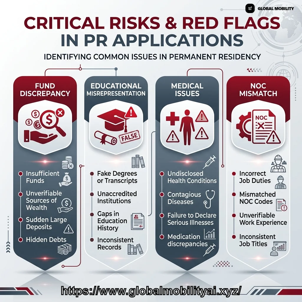 IMG-08: Red flags and pitfalls in permanent residency applications