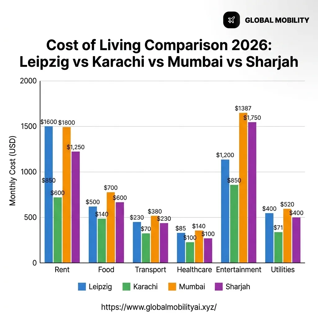 CHART-1: Cost of Living Comparison