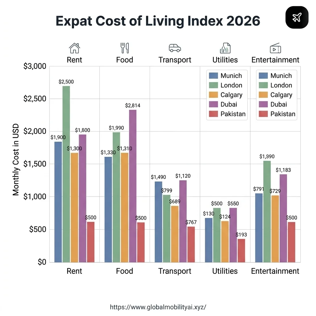 CHART-1: Cost of Living Comparison