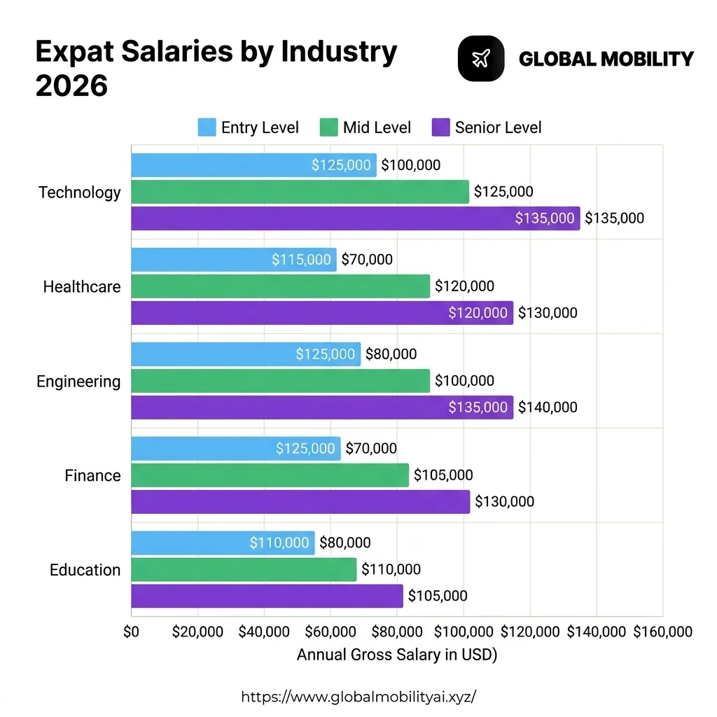 IMG-06: Industry Salary Bar Chart