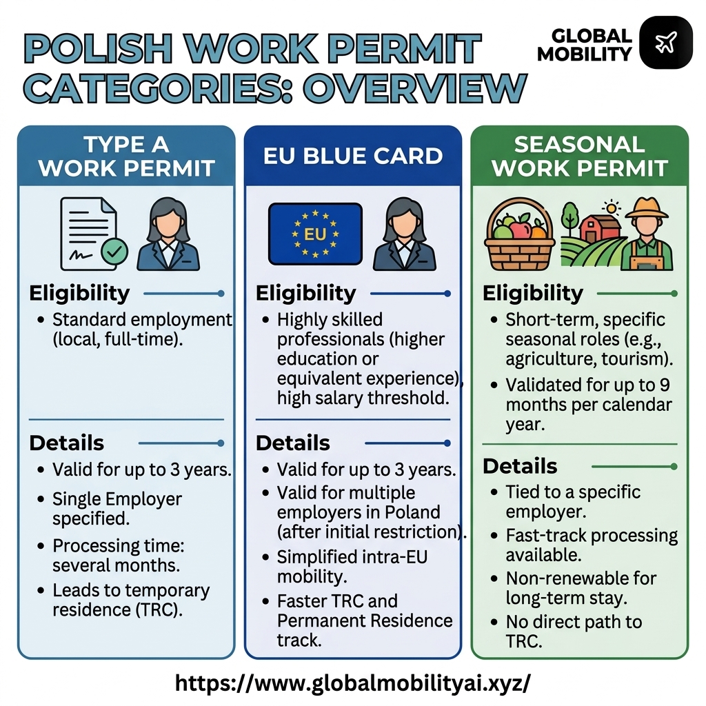 IMG-02: Work Permit Categories