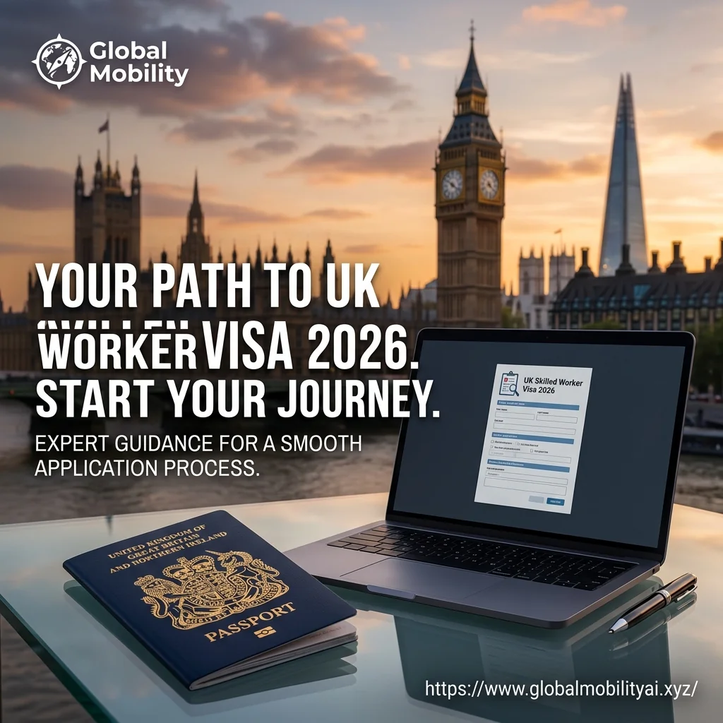 UK Skilled Worker Visa 2026 Hero Banner