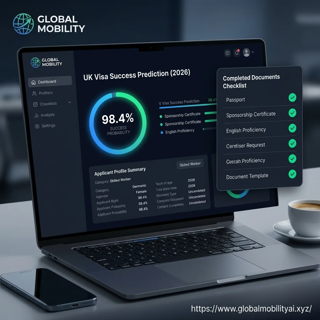 GlobalMobilityAI UK Visa Success Dashboard