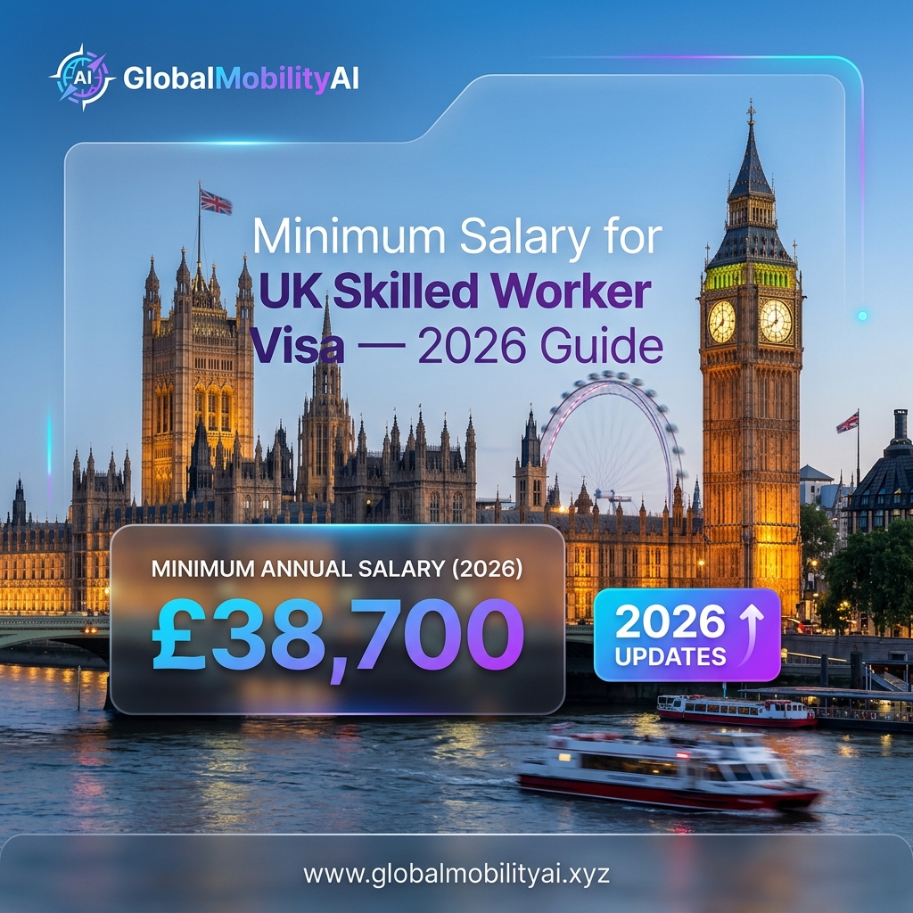Minimum Salary for UK Skilled Worker Visa 2026