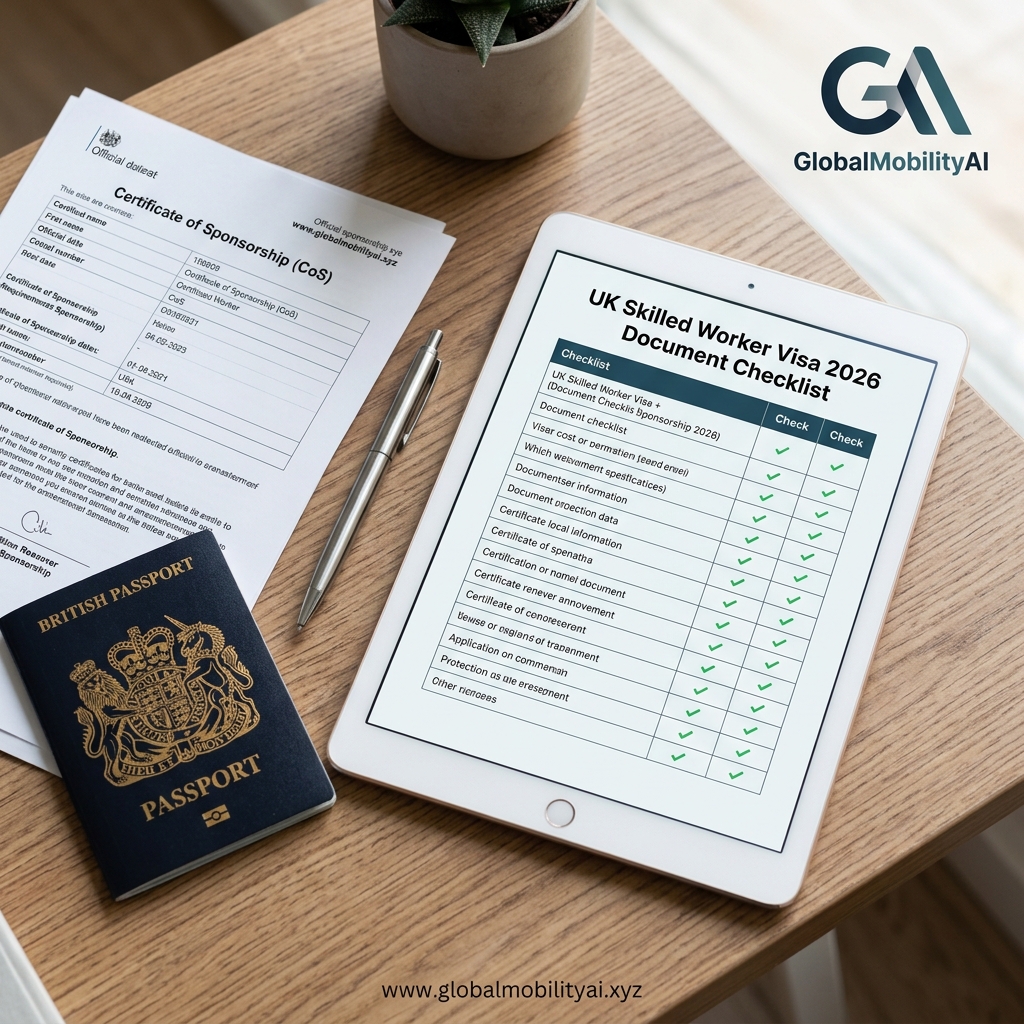 IMG-04: Official UKVI Documentation Checklist for Skilled Worker Visa